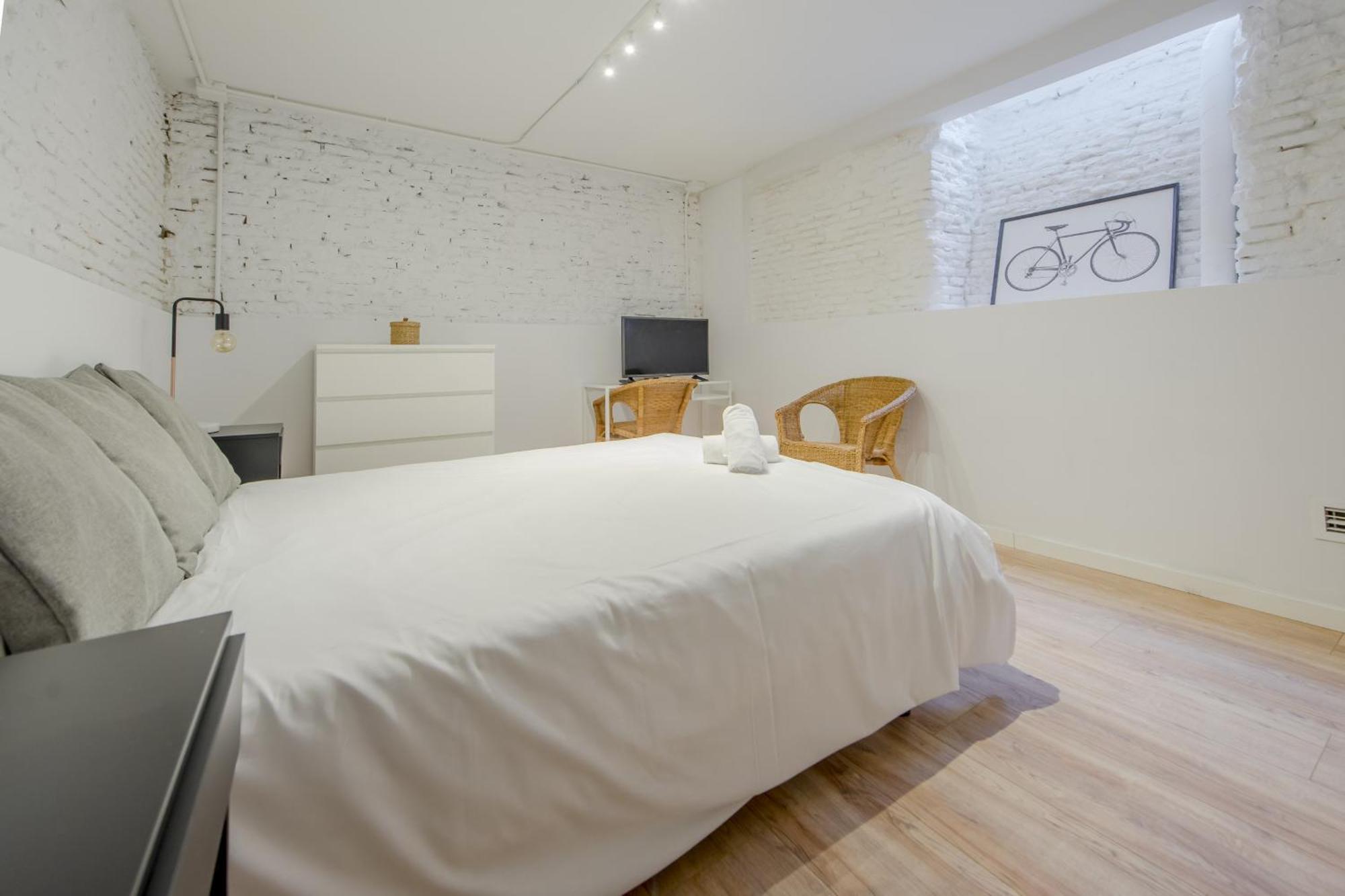 Modern Apt Para 7Pax En Chamberi-Ponzano Madrid Exterior foto