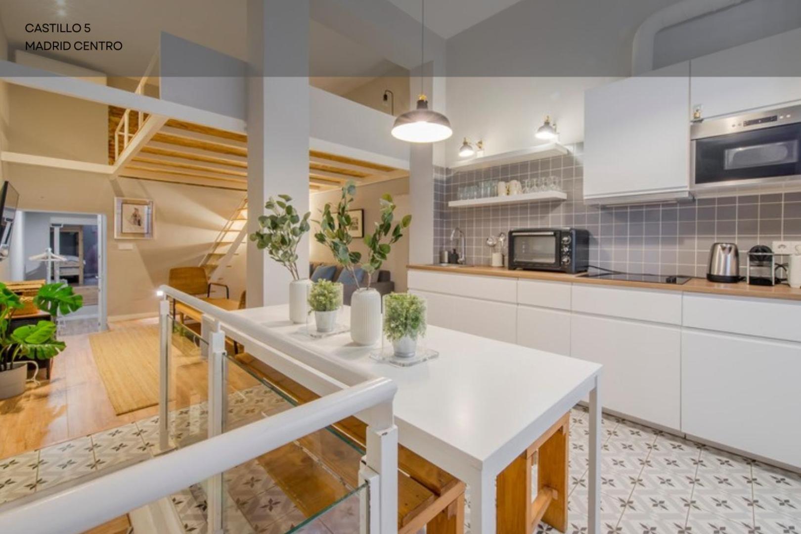 Modern Apt Para 7Pax En Chamberi-Ponzano Madrid Exterior foto